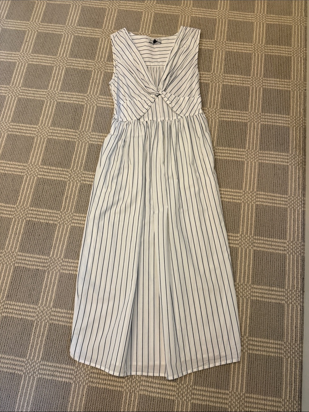 Michael Stars Twist Front Stripe Dress